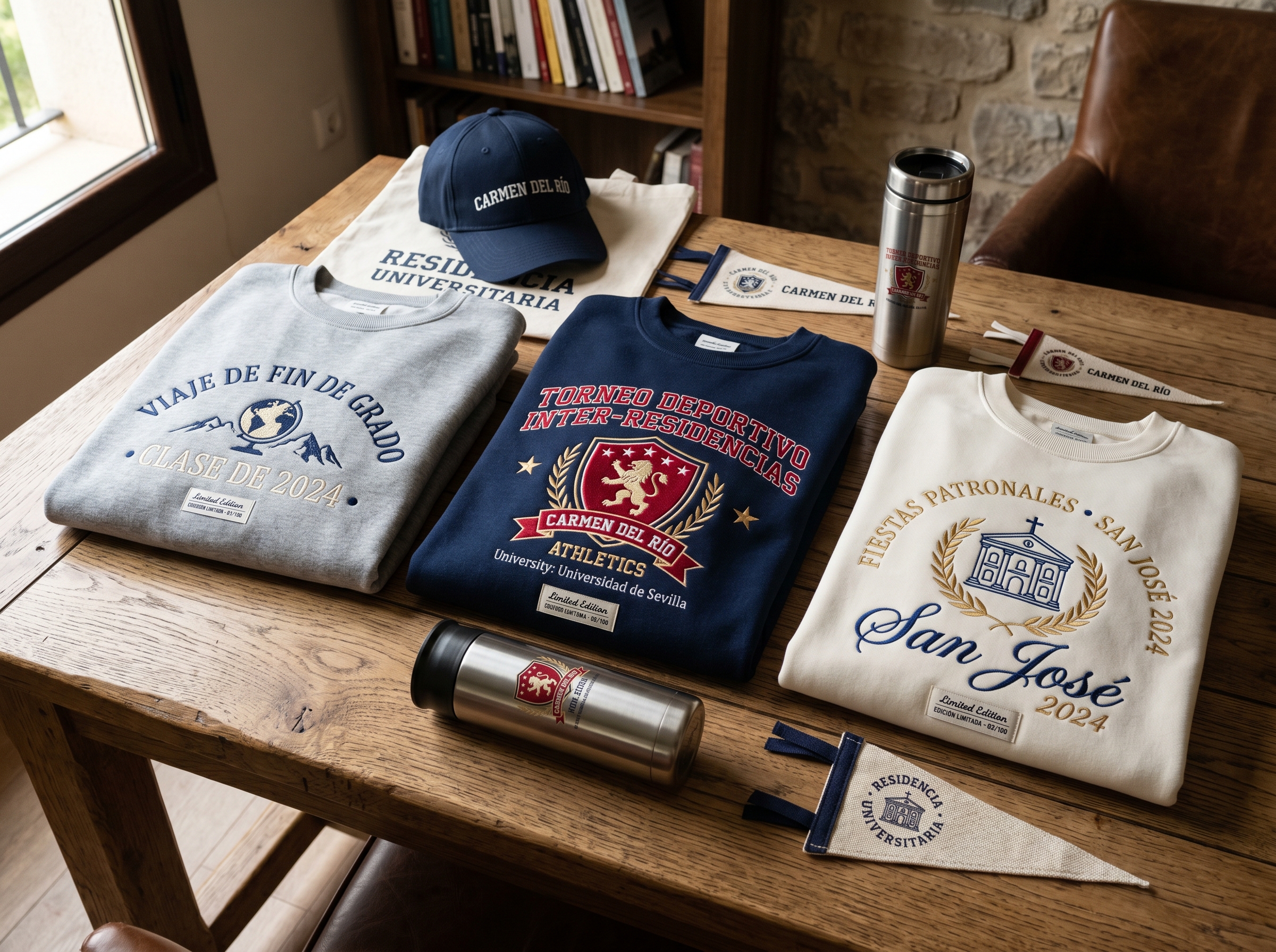 Productos promocionales personalizados para universidades, colegios, institutos y empresas